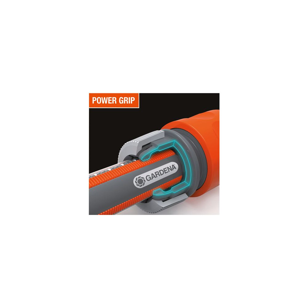 Produktbild för Gardena 18039-20 trädgårdsslangar 50 m Svart, Grå, Orange