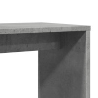 Produktbild för Sidobord 2 st betonggrå 50x30x50 cm konstruerat trä