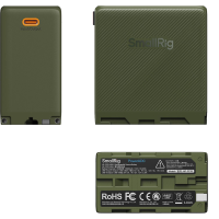 Produktbild för SmallRig 4577 Camera Battery USB-C Rechargeable NP-F970 Green