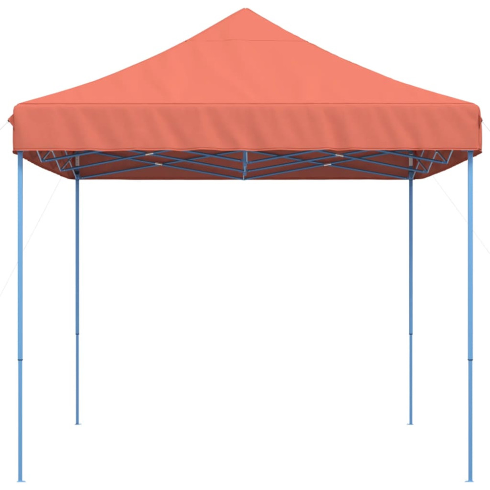 Produktbild för Pop-Up hopfällbart partytält 440x292x315 cm terrakotta