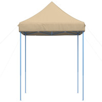 Produktbild för Pop-Up hopfällbart partytält 200x200x306 cm beige