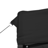 Produktbild för Pop-Up hopfällbart partytält 410x279x315 cm svart