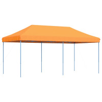Produktbild för Pop-Up hopfällbart partytält 580x292x315 cm orange