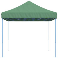 Produktbild för Pop-Up hopfällbart partytält 410x279x315 cm grön