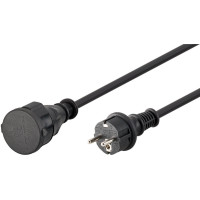 Produktbild för Goobay 71472 strömkablar Svart 5 m CEE7/4