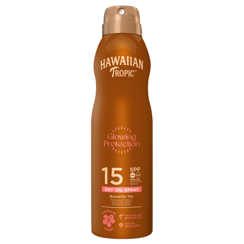 Hawaiian Tropic Glowing Protection Oil C-Spray SPF15 177 ml