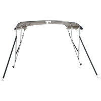 Produktbild för Båtkapell med 3 bågar 183x(137-152)x137 cm
