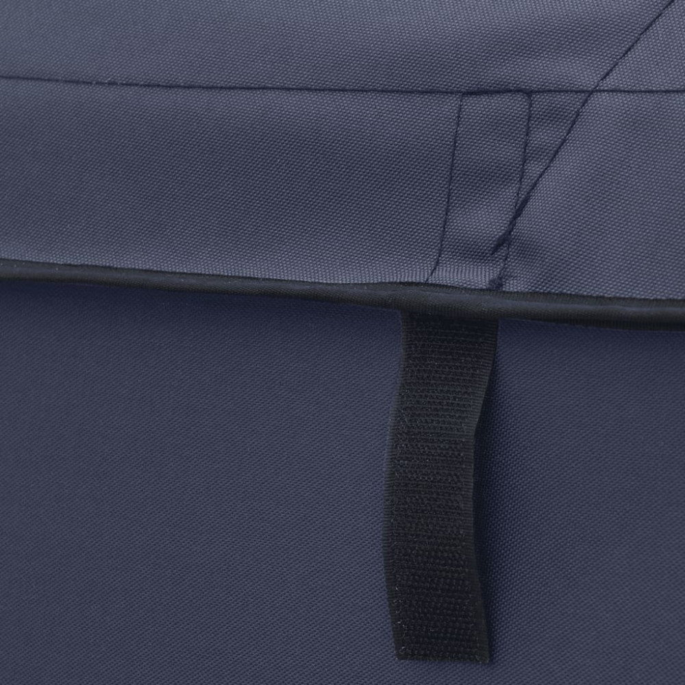 Produktbild för Båtkapell med 3 bågar 183x(137-152)x137 cm