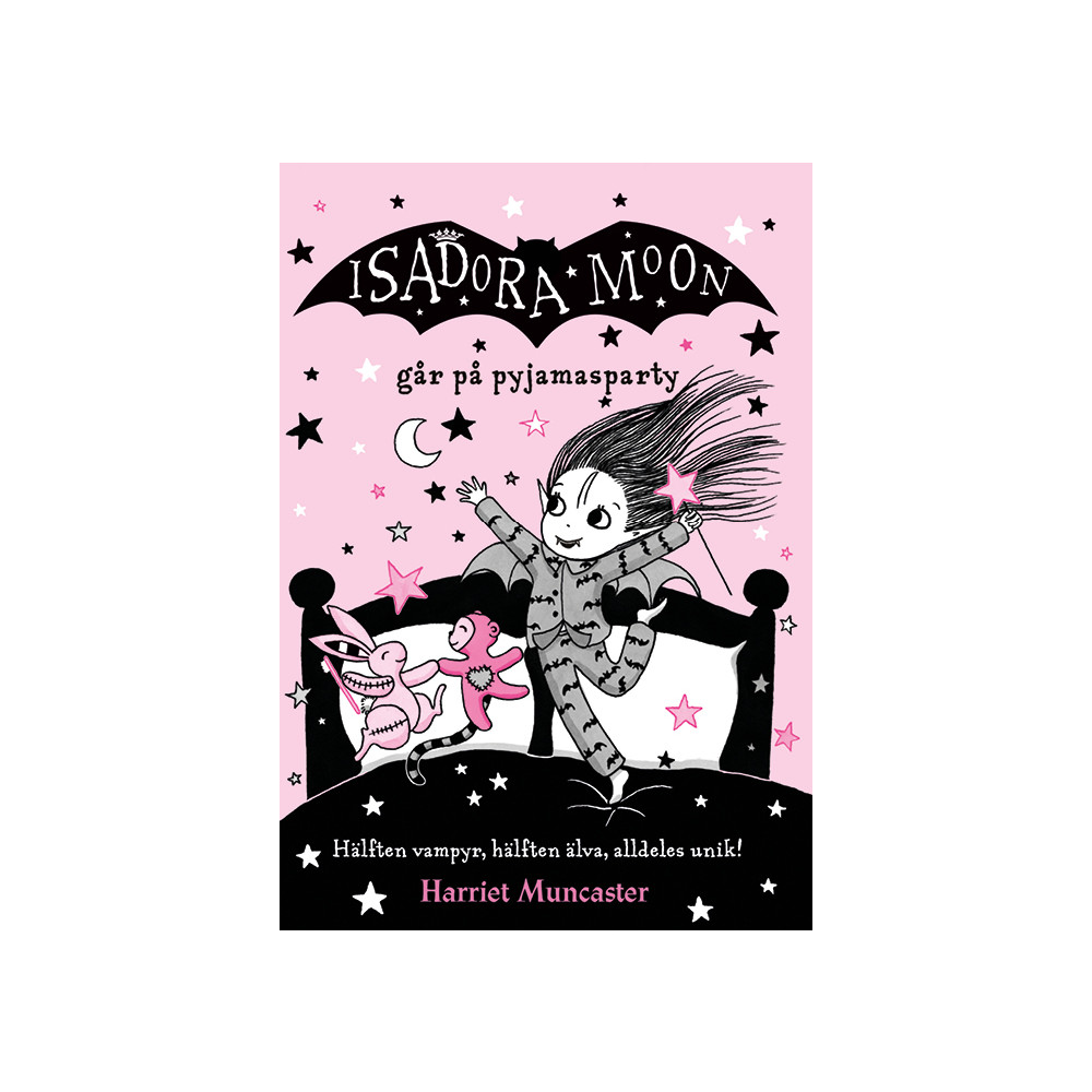 Produktbild för Isadora Moon går på pyjamasparty (inbunden)