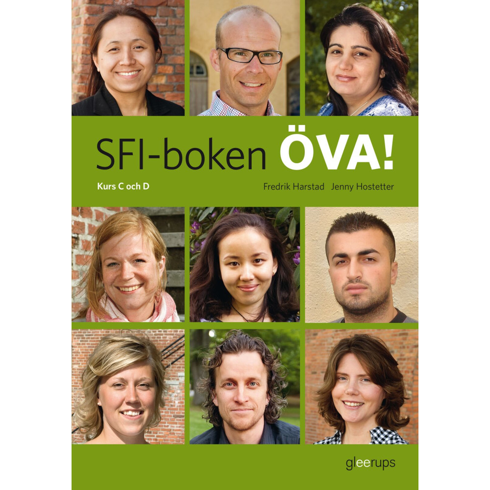 Produktbild för SFI-boken ÖVA! Kurs C och D (bok, board book)