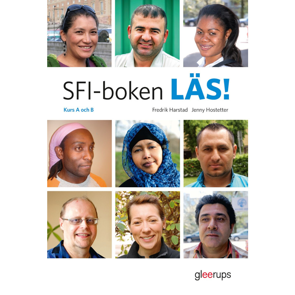 Produktbild för SFI-boken LÄS! Kurs A och B inkl CD (bok, board book)