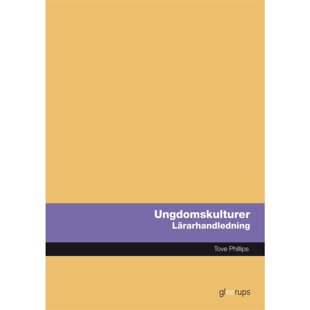 Produktbild för Om ungdomskulturer, lärarhandledning (bok, spiral)