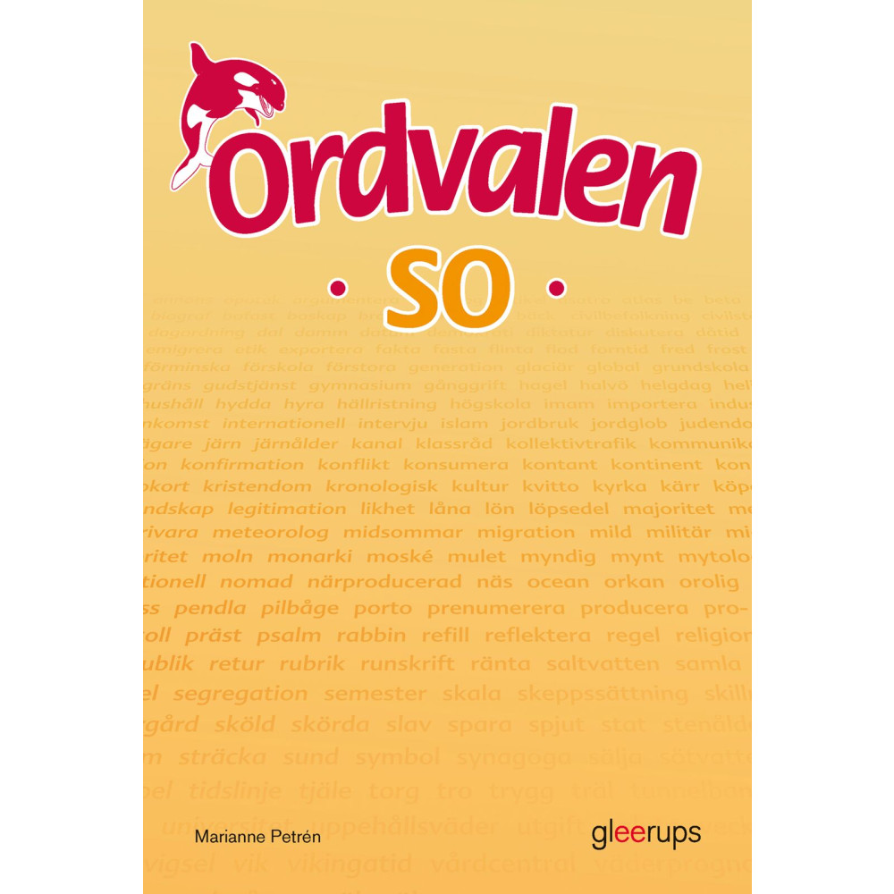 Produktbild för Ordvalen SO (häftad)