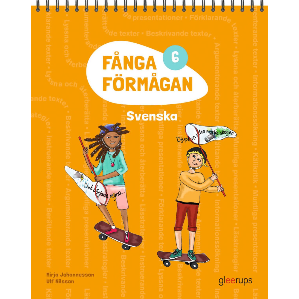 Produktbild för Fånga förmågan 6 Svenska (bok, spiral)