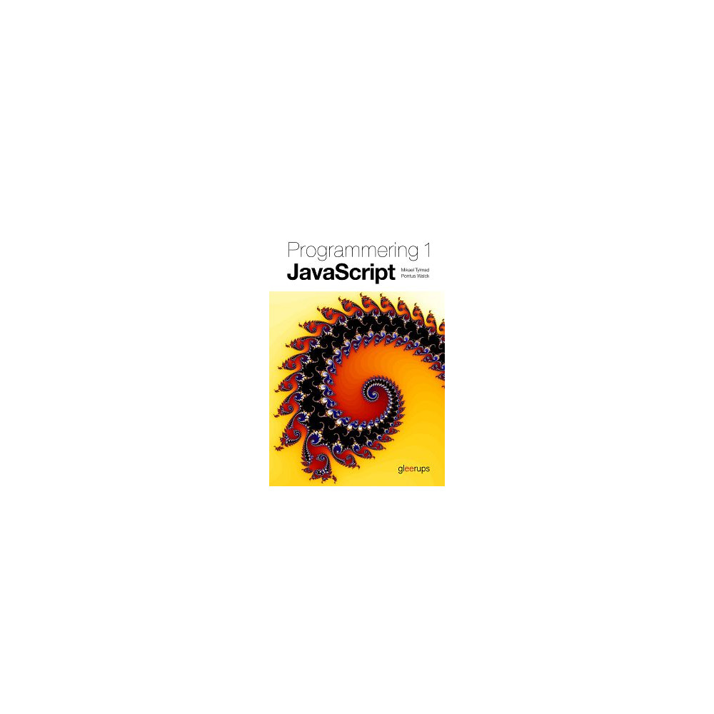 Produktbild för Programmering 1 JavaScript (bok, spiral)