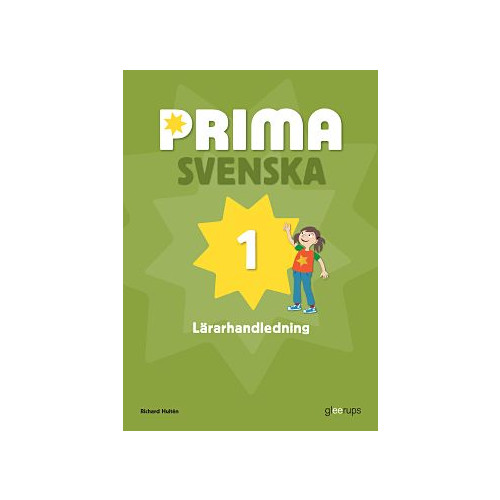 Richard Hultén Prima svenska 1 Lärarhandledning (bok, spiral)