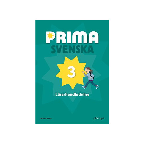 Richard Hultén Prima svenska 3 Lärarhandledning (bok, spiral)