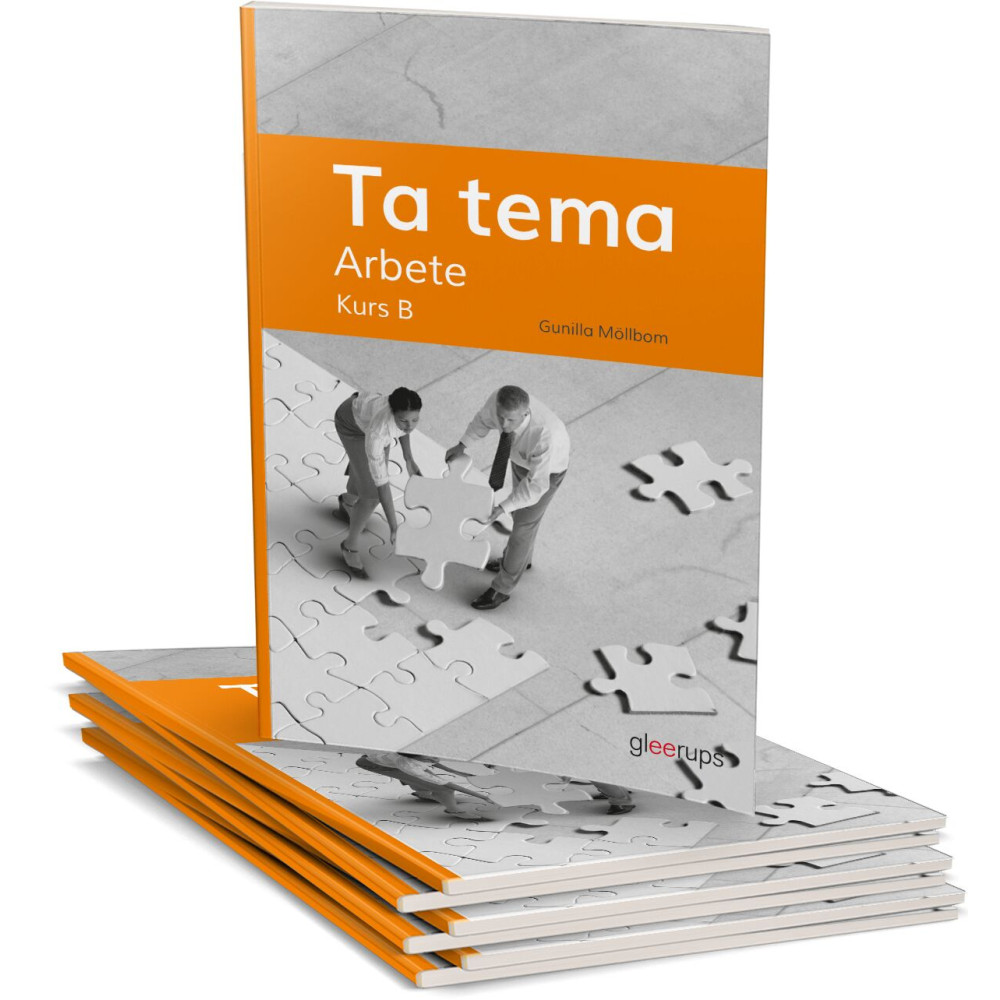 Produktbild för Ta tema, Arbete, kurs B, 15-pack (häftad)