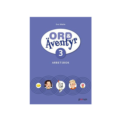 Eva Malm Ord & Äventyr 3, Arbetsbok (häftad)