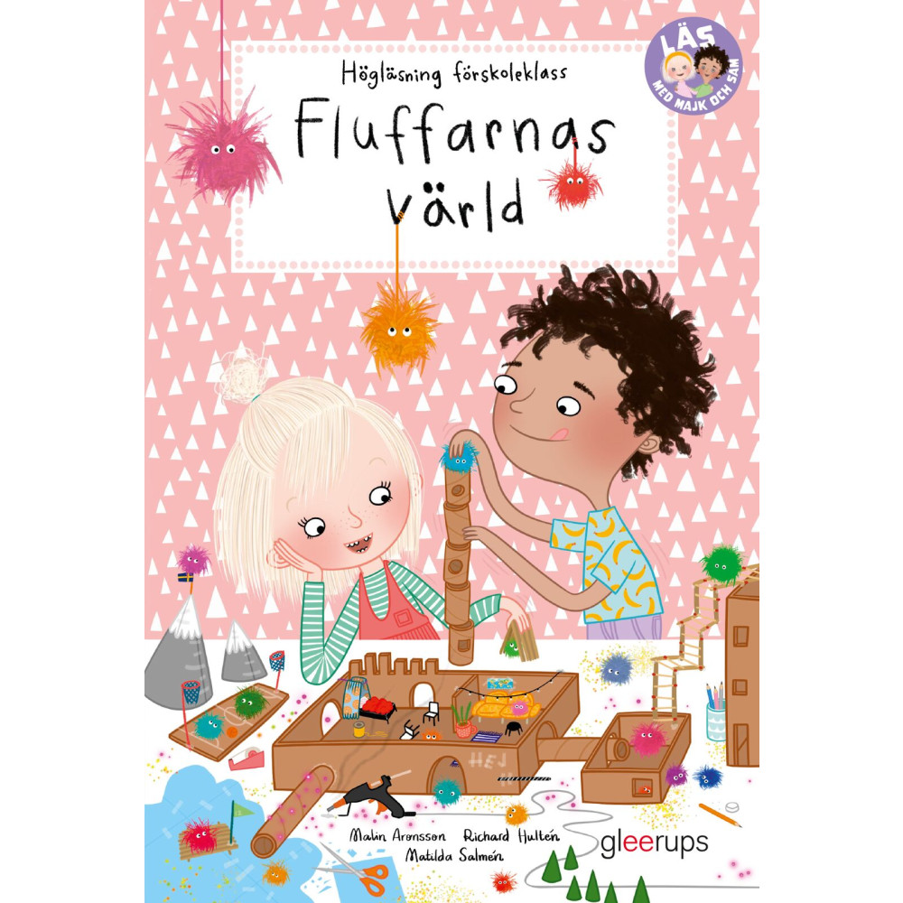 Produktbild för Läs med Majk och Sam F-klass, Fluffarnas värld, högläsning (inbunden)