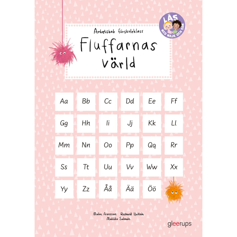 Produktbild för Läs med Majk och Sam F-klass, Fluffarnas värld, arbetsbok (häftad)
