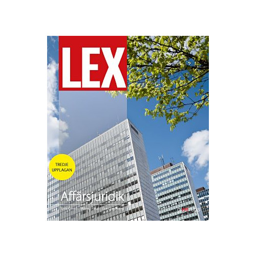 Eva Lundberg LEX Affärsjuridik, fakta- och övningsbok, 3:e upplagan (bok, flexband)