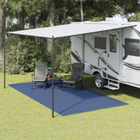 Produktbild för Campingmatta blå 5x2,5 m