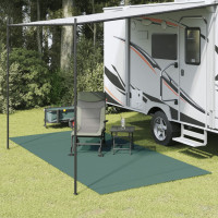 Produktbild för Campingmatta grön 4x2 m