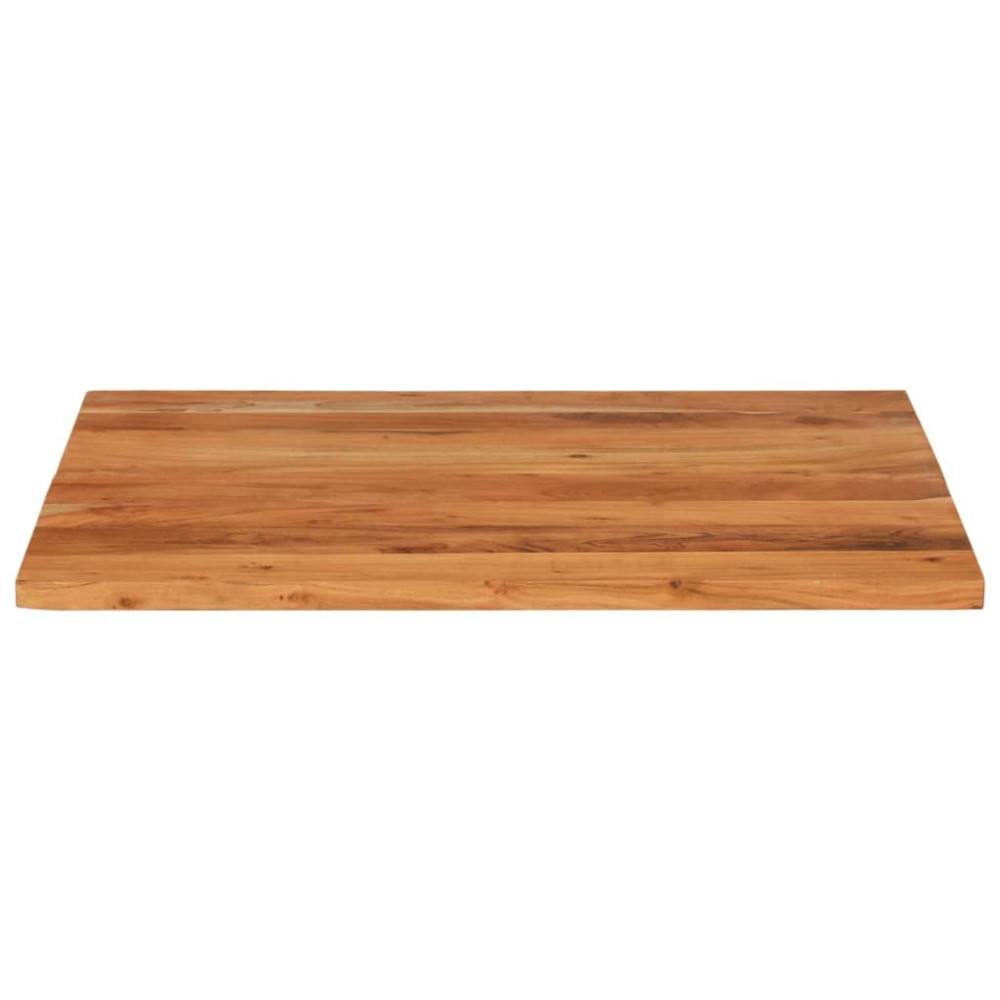 Produktbild för Bordsskiva 70x70x3,8 cm fyrkantig massiv akacia