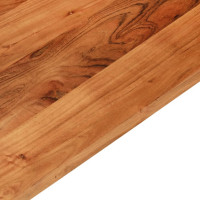Produktbild för Bordsskiva 70x70x3,8 cm fyrkantig massiv akacia