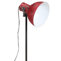 Produktbild för Golvlampa 25 W nött röd 61x61x90/150 cm E27