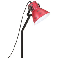 Produktbild för Skrivbordslampa 25 W nött röd 17x17x60 cm E27