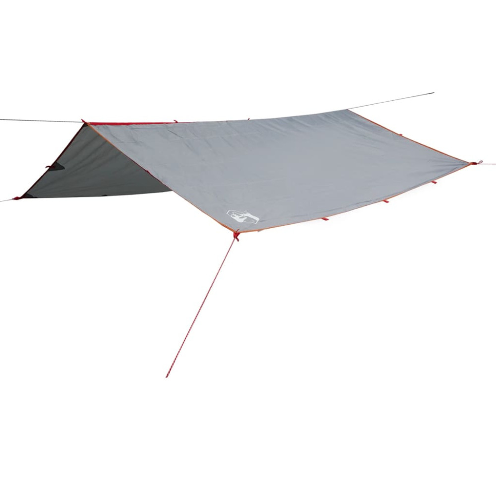 Produktbild för Tarp grå och orange 400x294 cm vattentät