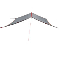 Produktbild för Tarp grå och orange 400x294 cm vattentät