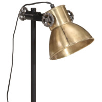 Produktbild för Skrivbordslampa 25 W antik mässing 15x15x55 cm E27