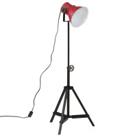 Produktbild för Golvlampa 25 W nött röd 35x35x65/95 cm E27