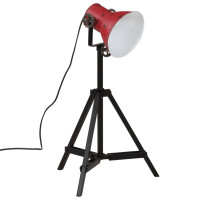 Produktbild för Golvlampa 25 W nött röd 35x35x65/95 cm E27