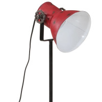 Produktbild för Golvlampa 25 W nött röd 35x35x65/95 cm E27