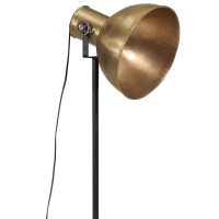 Produktbild för Golvlampa 25 W antik mässing 61x61x90/150 cm E27