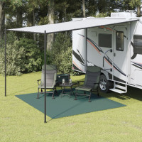 Produktbild för Campingmatta grön 3x2,5 m