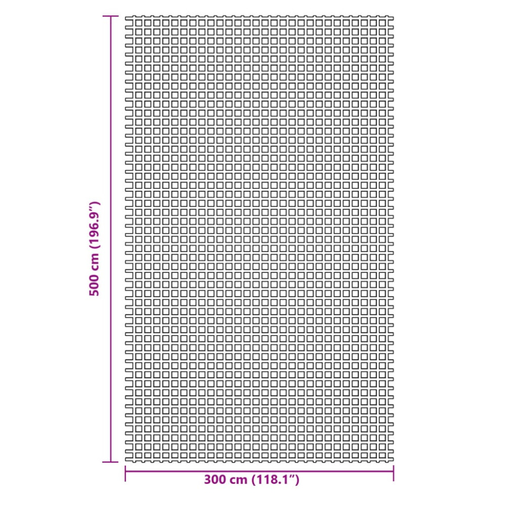 Produktbild för Tältmatta antracit 5x3 m