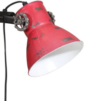 Produktbild för Golvlampa 25 W nött röd 25x25x90/160 cm E27