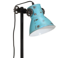Produktbild för Skrivbordslampa 25 W nött blå 15x15x55 cm E27