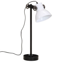 Produktbild för Skrivbordslampa 25 W vit 15x15x55 cm E27