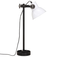 Produktbild för Skrivbordslampa 25 W vit 15x15x55 cm E27