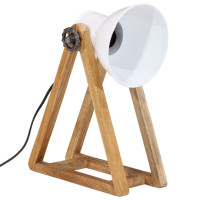 Produktbild för Skrivbordslampa 25 W vit 30x17x40 cm E27