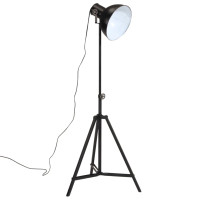 Produktbild för Golvlampa 25 W svart 61x61x90/150 cm E27