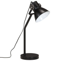 Produktbild för Skrivbordslampa 25 W svart 17x17x60 cm E27