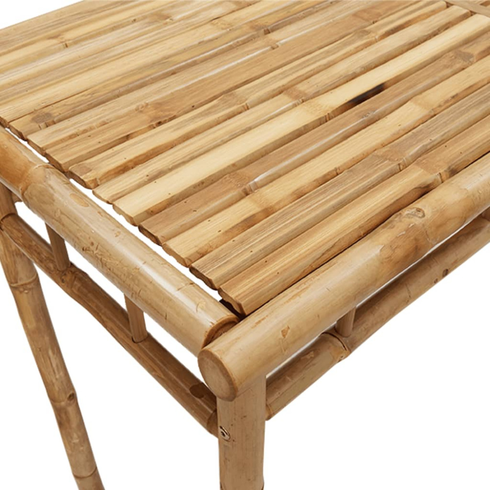 Produktbild för Matgrupp för trädgården bambu 5 delar