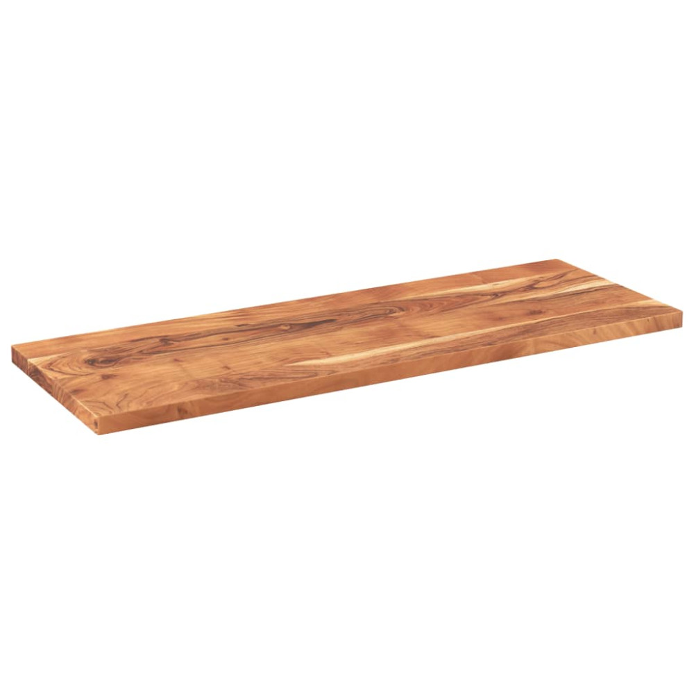 Produktbild för Bordsskiva 140x60x3,8 cm rektangulär massiv akacia